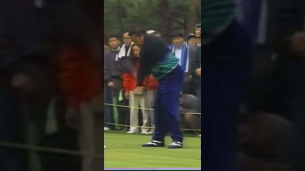 激レア映像‼️ジャンボ尾崎プロの20代のスイング映像✨ #golf #ジャンボ尾崎 #パーシモンhage