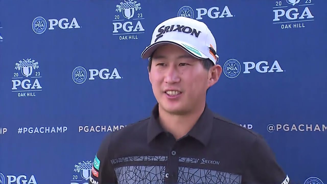 【星野陸也｜インタビュー】全米プロゴルフ選手権｜初日｜2023