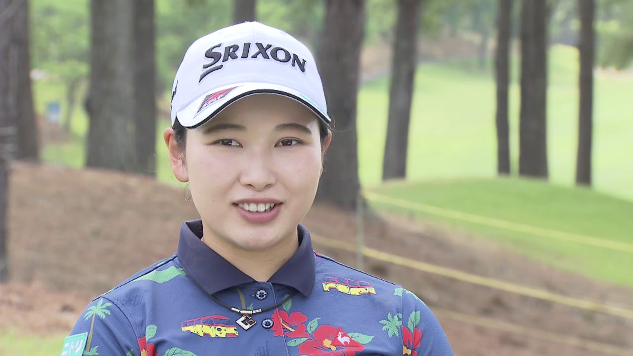 【フジテレビ公式】宮里藍サントリーレディスオープンゴルフトーナメント2019＜小祝さくら選手･大会直前インタビュー＞