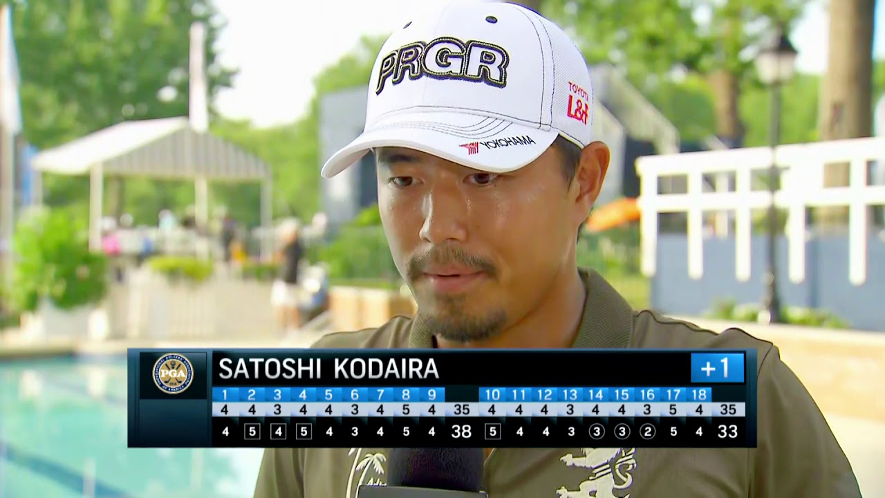 2018年全米プロゴルフ選手権初日　小平智　後半3連続バーディーで巻き返し！| Satoshi Kodaira is a Birdie Machine on the Back 9