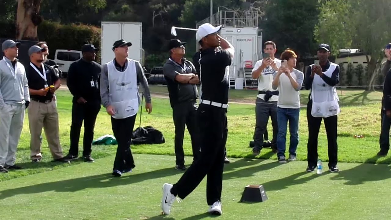 タイガー・ウッズ Tiger Woods Iron Shot ~2018 Genesis Open~
