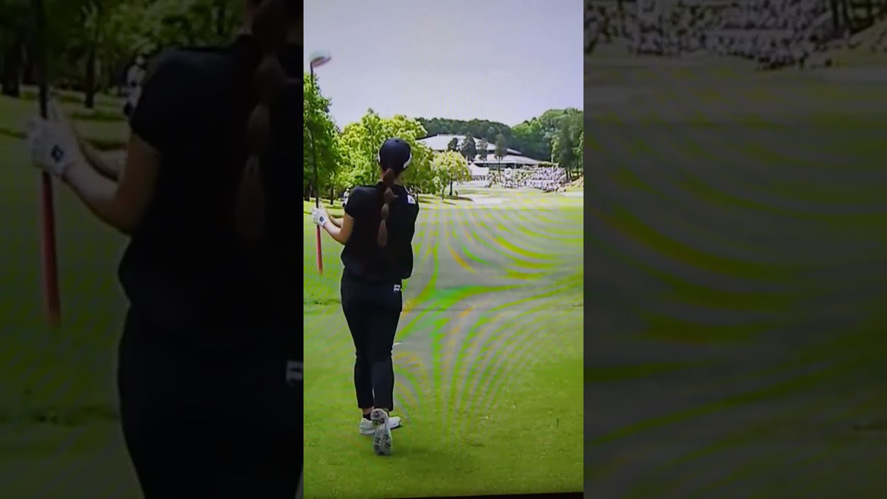 金澤志奈  ブリヂストンレディス 3日目 #shorts