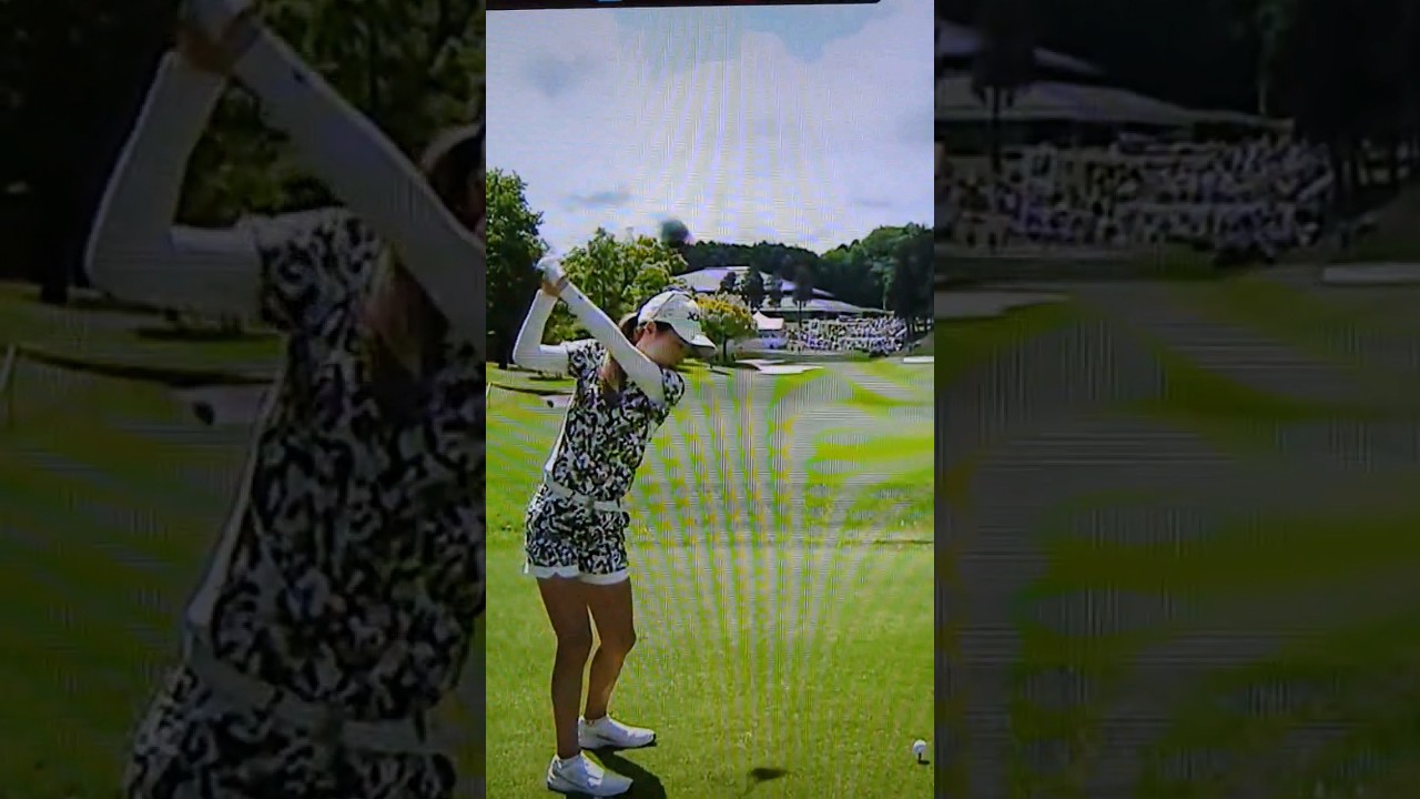 安田祐香  ブリヂストンレディス 3日目 #shorts