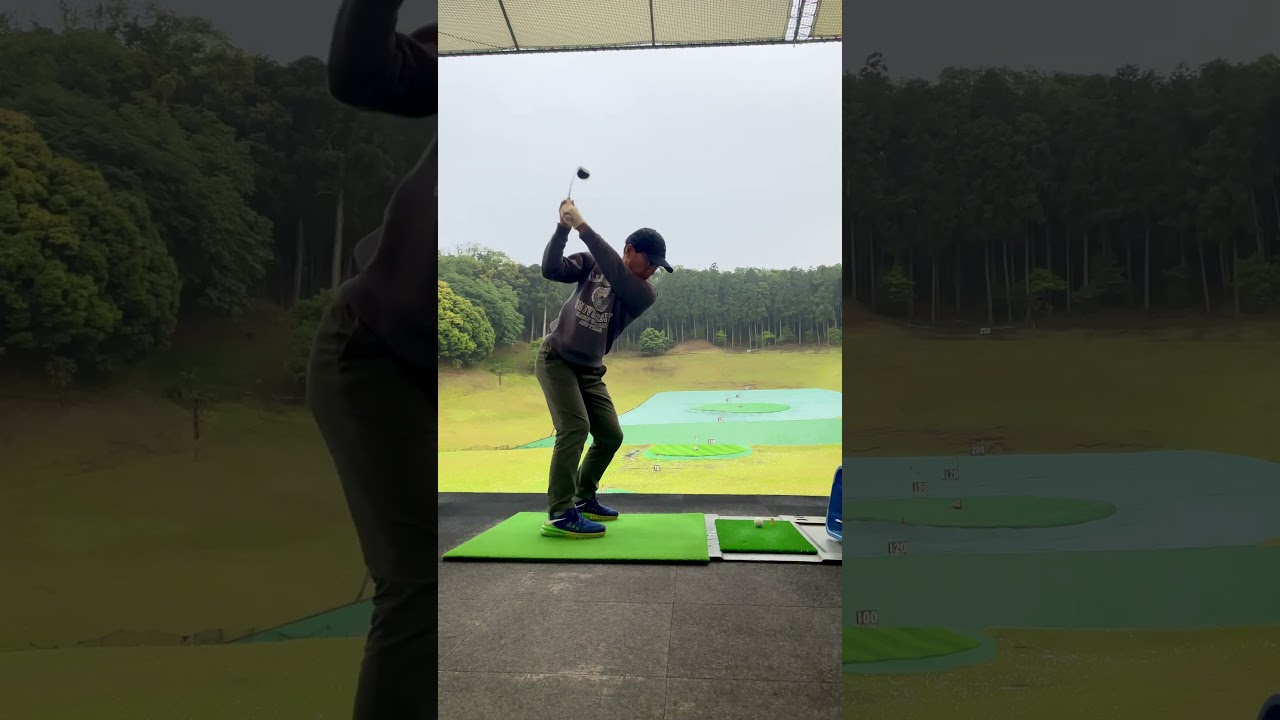 オーバースイングの人は手で上げすぎないようにJ.デイのワッグルをしてみましょう🙂 #ゴルフ #golfswing #golf #pga