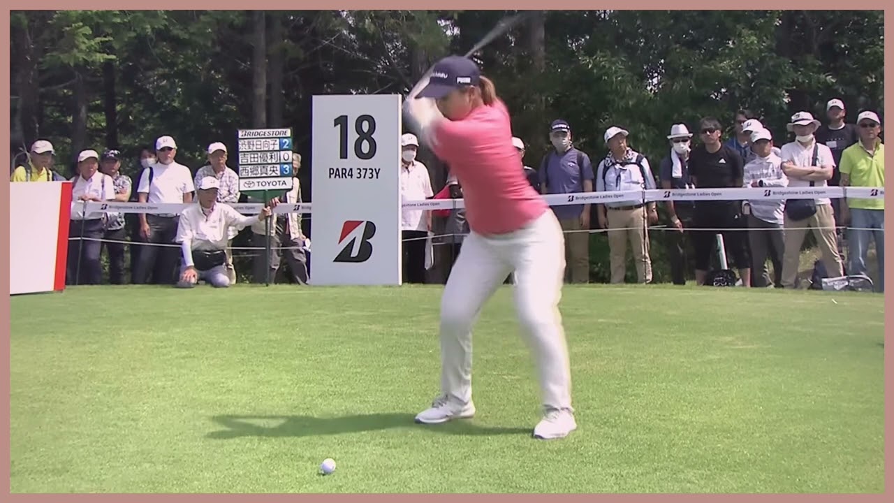 【ゴルフ】 西郷真央　スイング