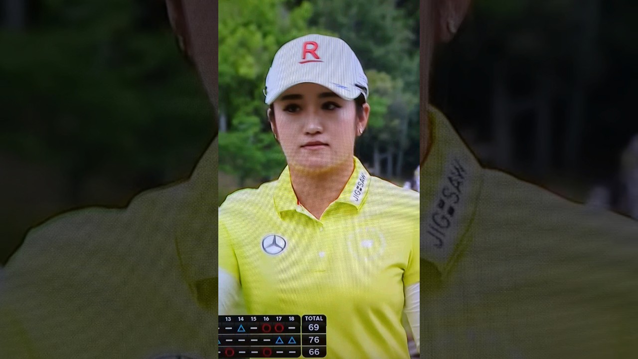 稲見萌寧  ブリヂストンレディス 最終日 #shorts