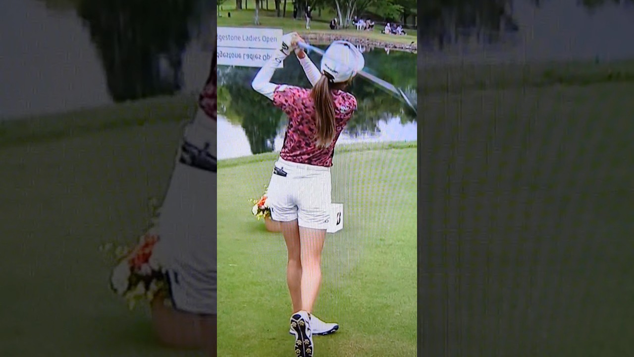 安田祐香  ブリヂストンレディス 最終日 #shorts