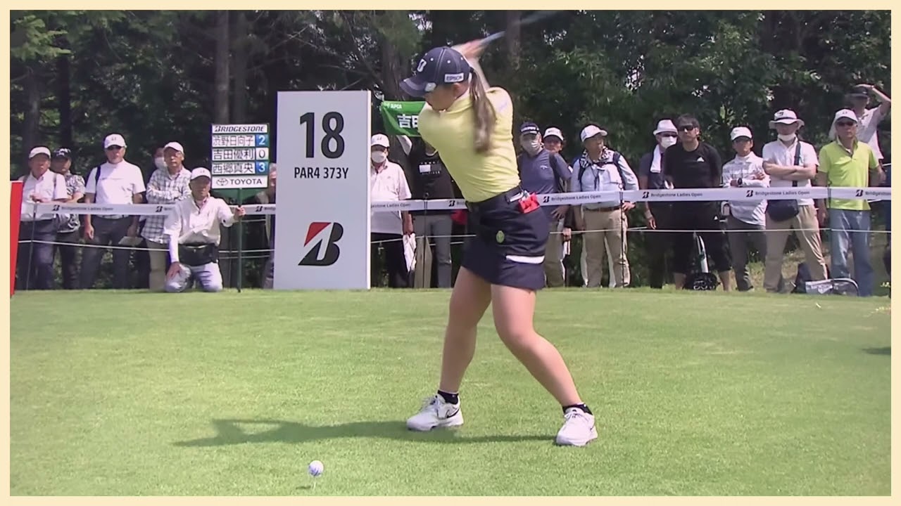 【ゴルフ】 吉田優利　スイング