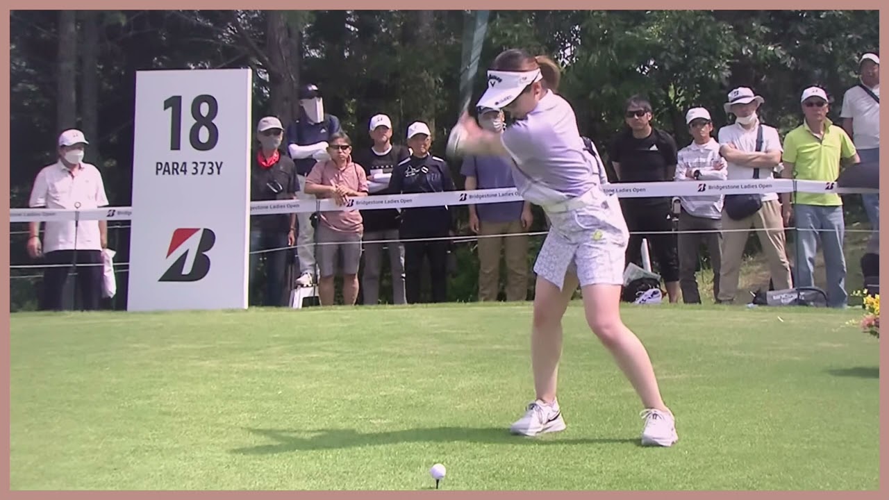 【ゴルフ】 西村優菜　スイング