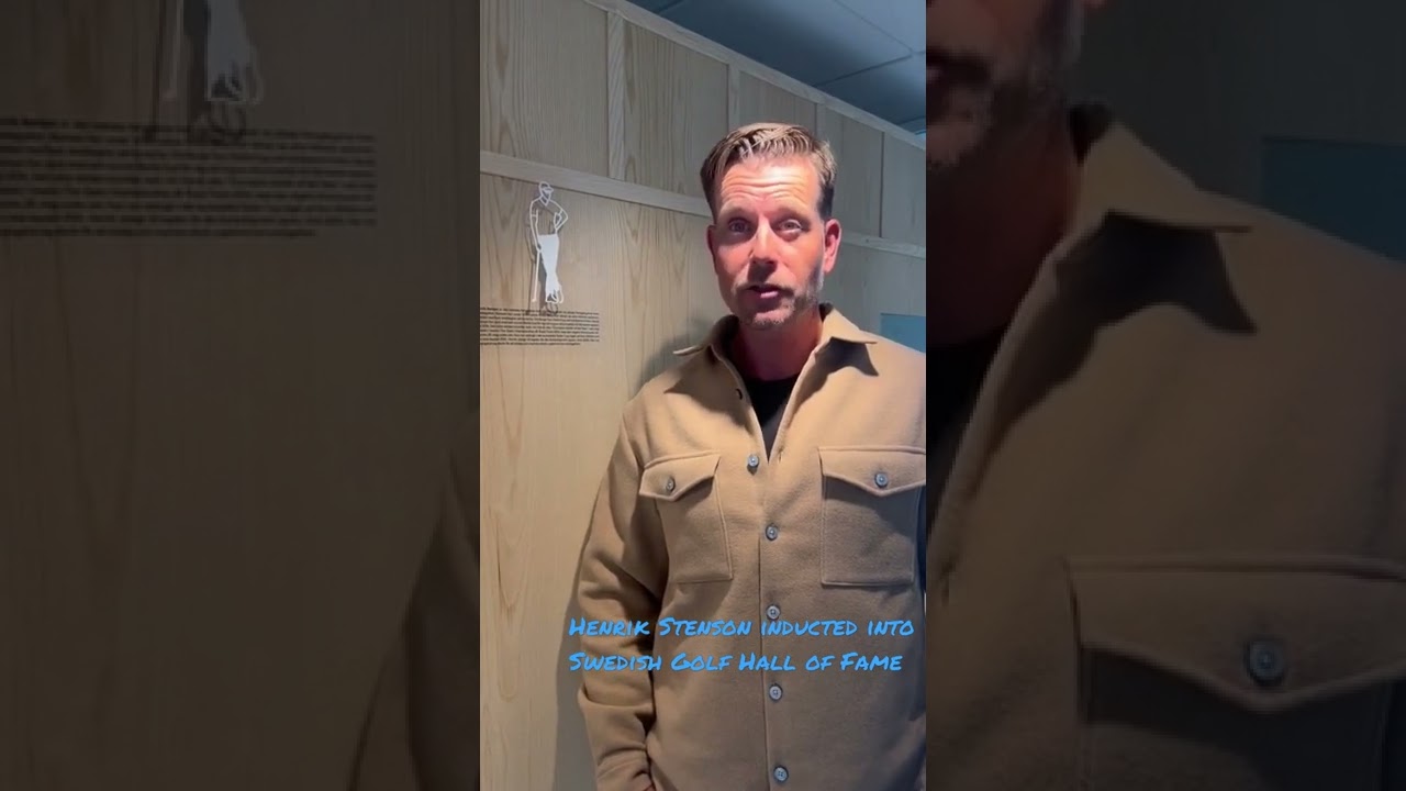 Henrik Stenson inducted into Swedish Golf Hall of Fame