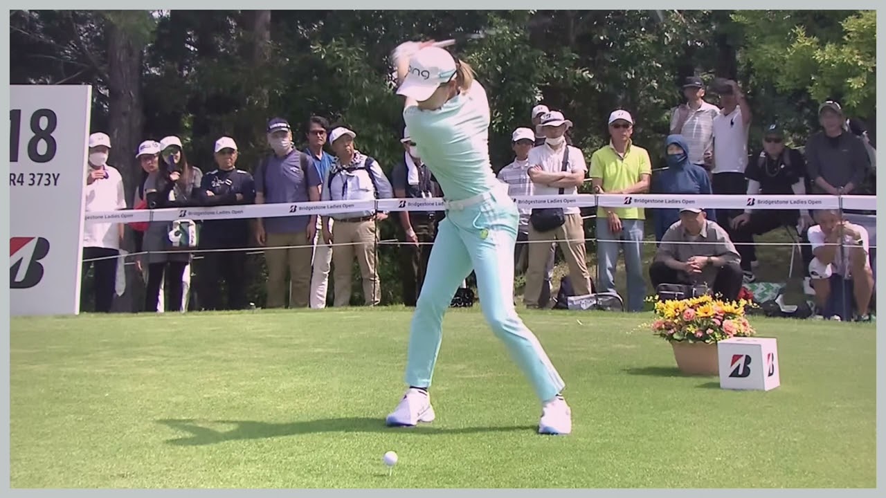 【ゴルフ】 渋野日向子　スイング