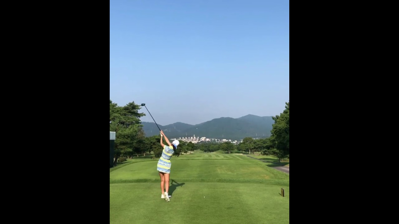 【ドライバースイング】アンシネ　ShinAeAhn　スローモーションあり