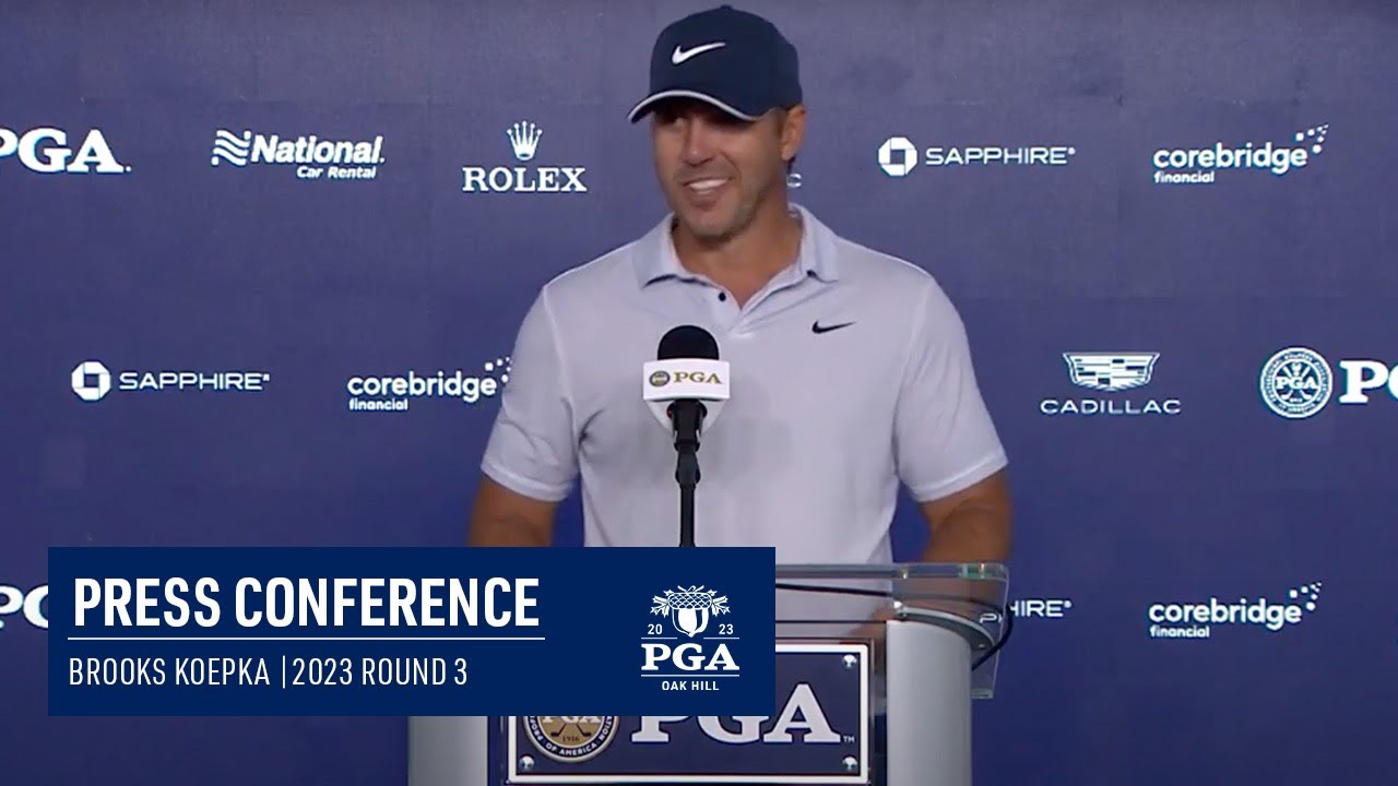Brooks Koepka Round 3 Press Conference | 2023 PGA Championship