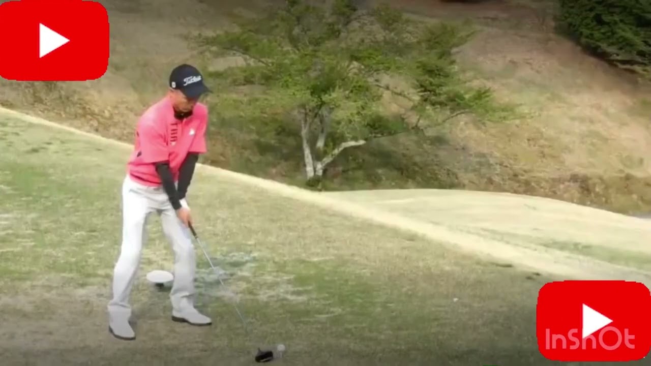 ゴルフコース編⛳️首切りショットドライバー1W  タイガーウッズtiger woodsローリーマキロイRory McIlroyの様にフィニッシュ後クラブクルクルストンのTWNK