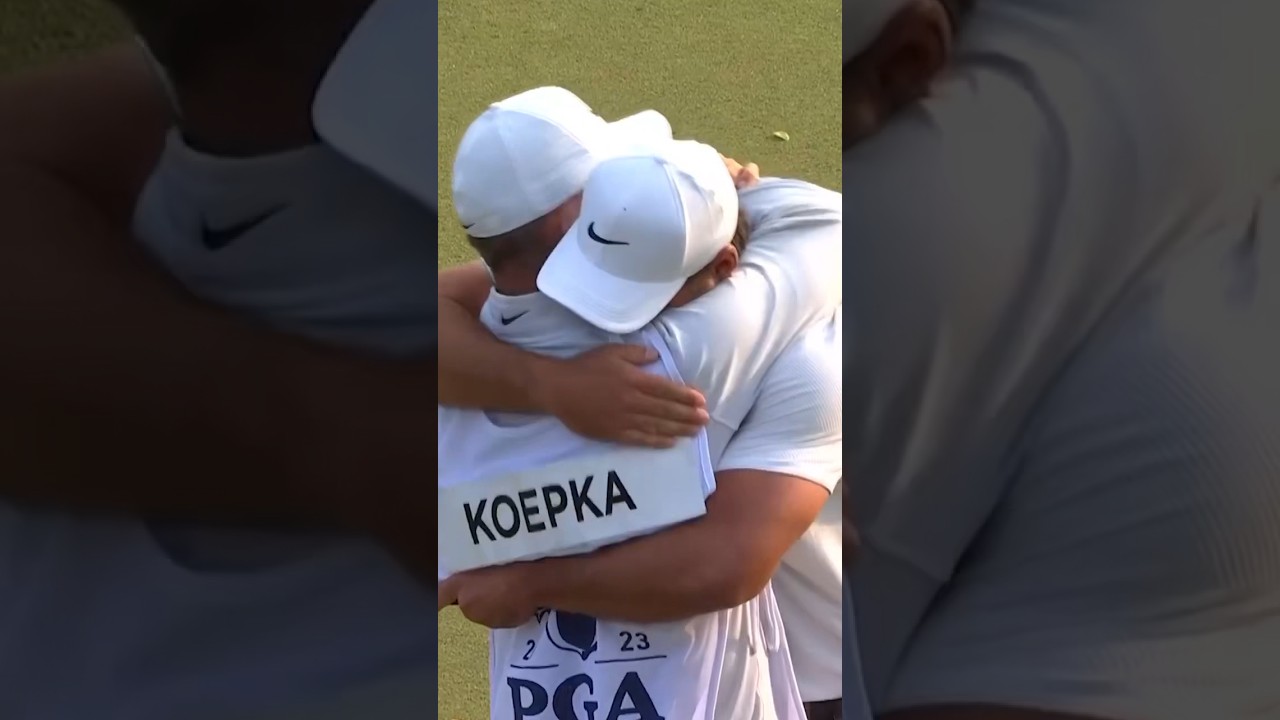 Brooks Koepka’s emotional WINNING moment! 🏆