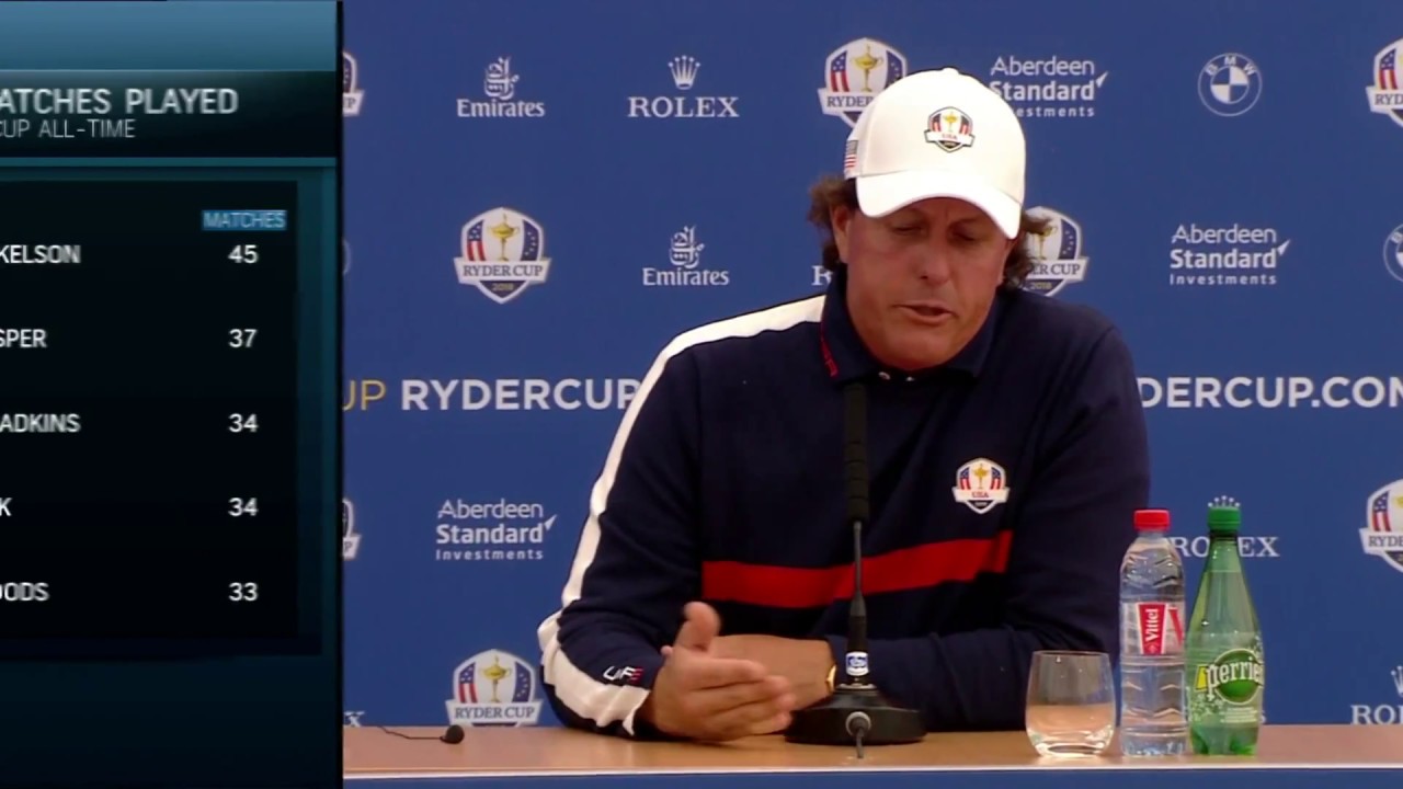 ライダーカップ12回目の出場を果たすフィル・ミケルソン | Phil Mickelson's 12th Ryder Cup