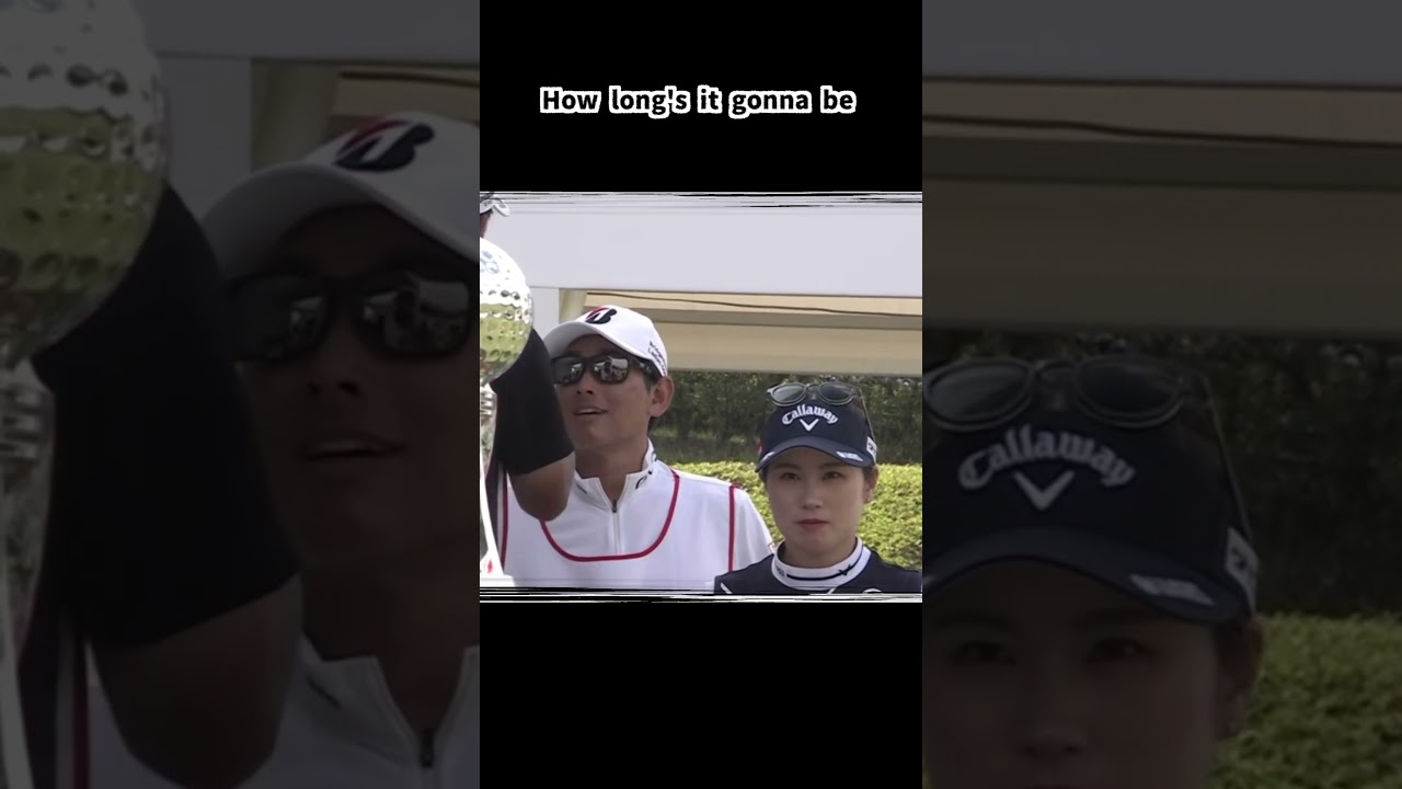 西村優菜 君もなりたいものになれる 🎵ポップ【女子プロゴルフ】#shorts