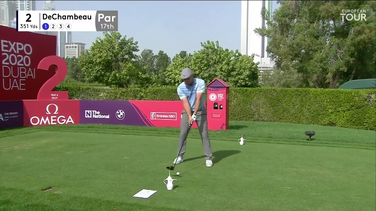 2020 オメガ・ドバイ・デザート・クラシック初日　ブライソン・デシャンボーのハイライト DeChambeau   Day 1 HL