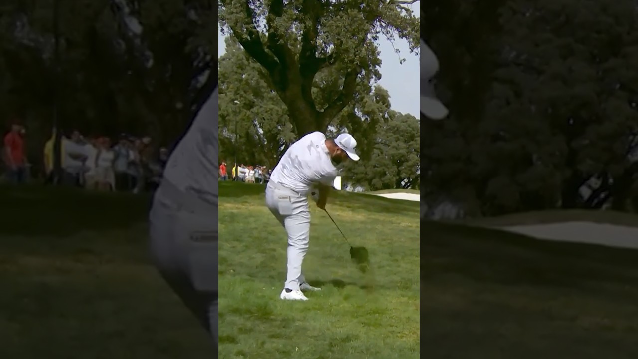 Jon Rahm is EVERYONE after a shank 😂