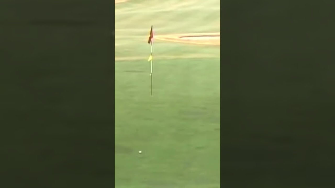 61歳のジャンボ尾崎プロ✨残り154ヤードを9番アイアン🔥 #golf #ジャンボ尾崎 #アイアンショット