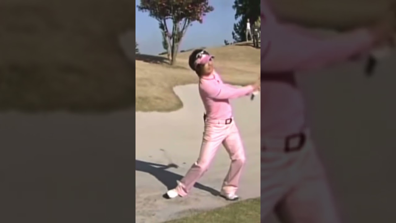 ジャンボ尾崎プロも大絶賛✨17歳の時の〝石川遼プロ〟の完璧なバンカーショット✨ #golf #石川遼 #ジャンボ尾崎 #バンカーショット