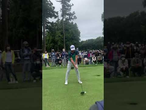 【ZOZOchampionship2022】ヴィクトルホブラン　ドライバーショット