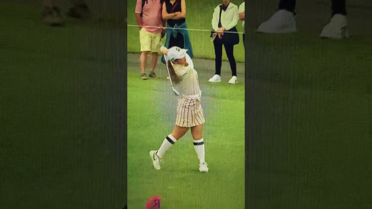 吉田優利  ナイスショット!! #shorts #吉田優利