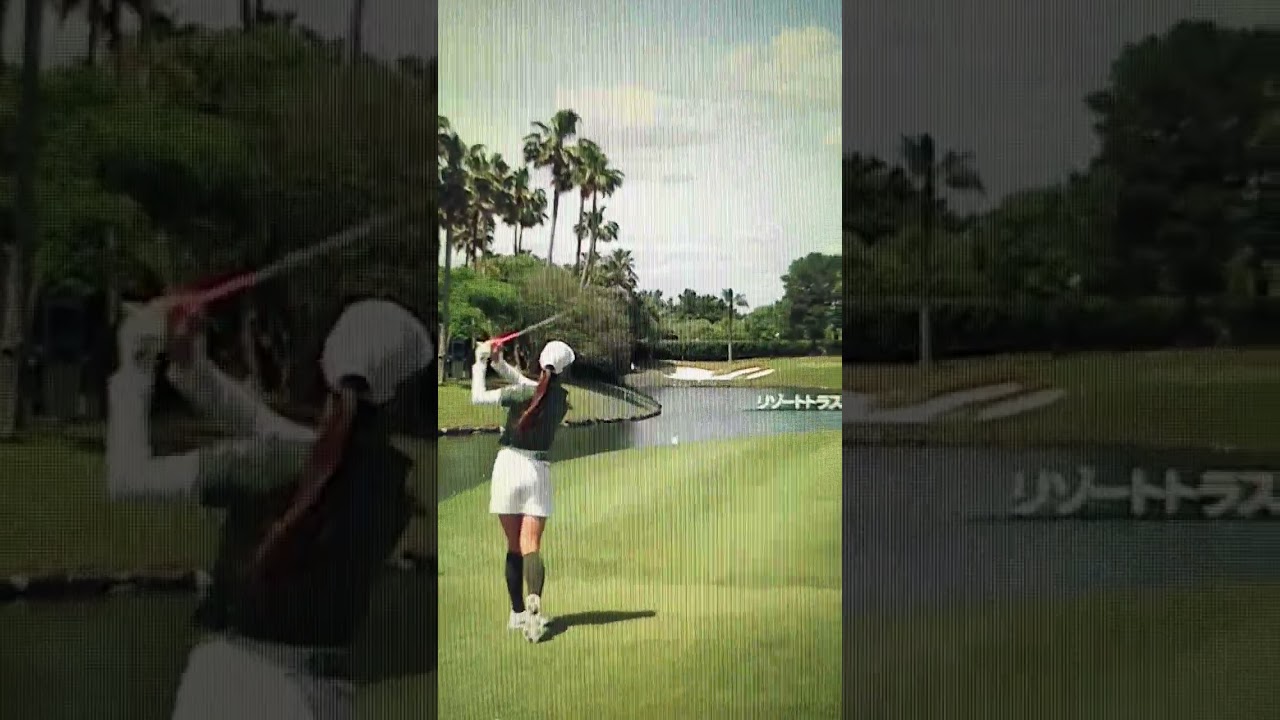 金澤志奈  リゾートトラストレディス 2日目 #shorts
