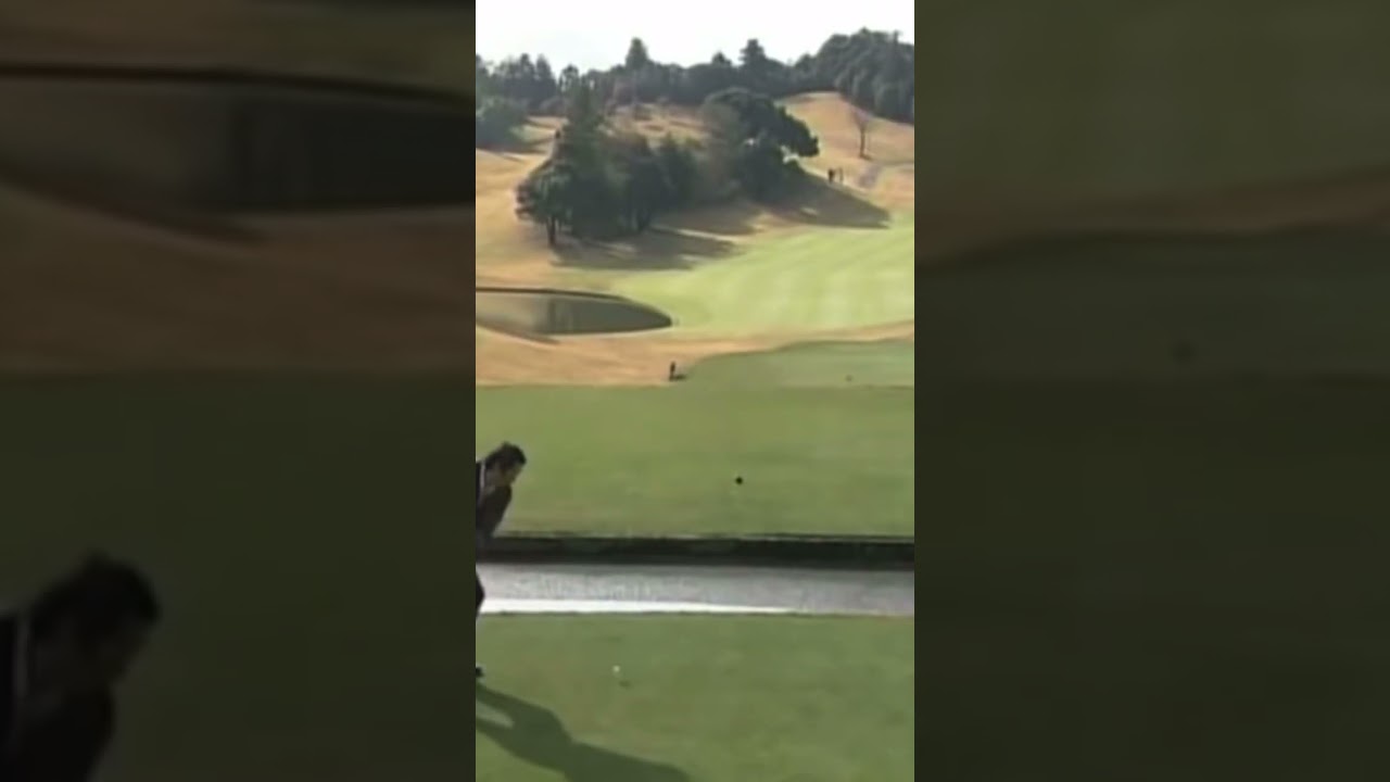 61歳で291ヤード😱ジャンボ尾崎プロのドライバーショット✨ #golf #ジャンボ尾崎 #ドライバーショット  #ドラコン