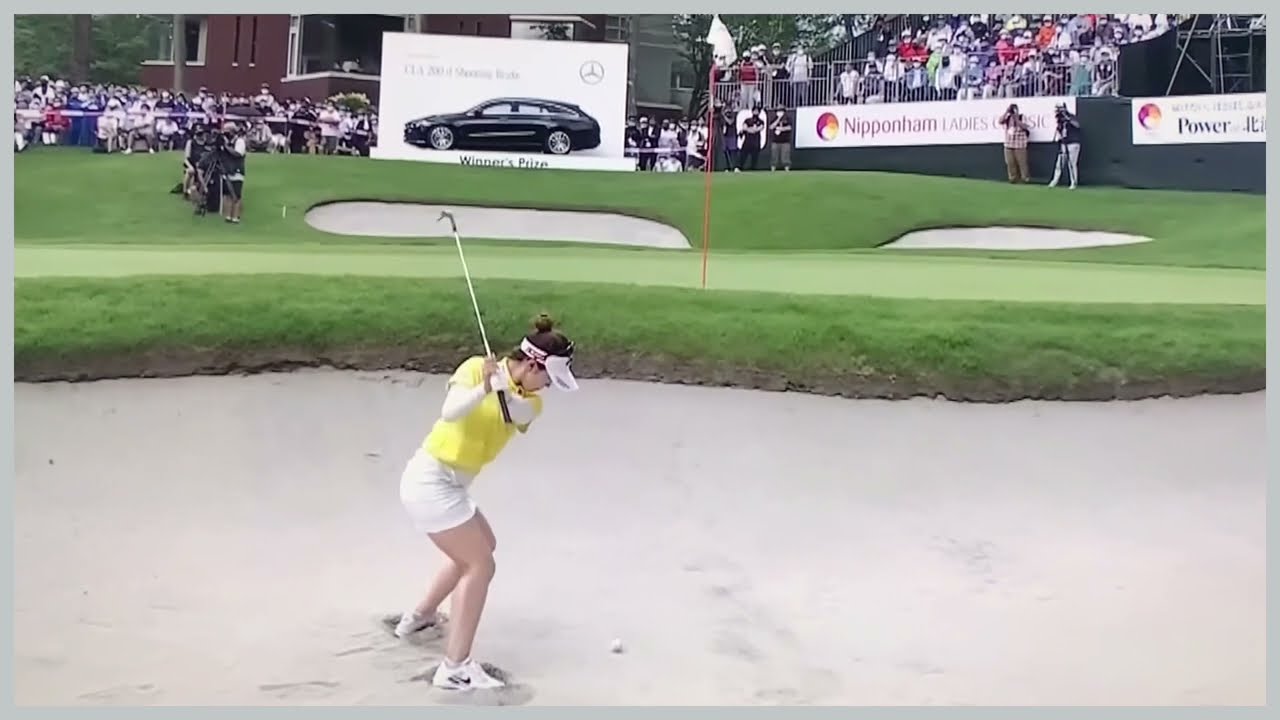 祝ツアー6勝目【ゴルフ】 西村優菜　スイング