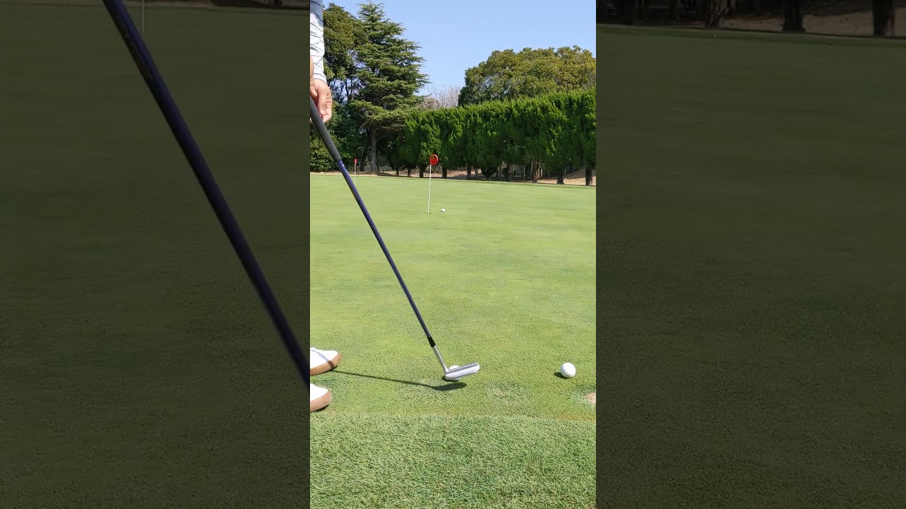 パター練習(Ｌ字／ジャンボ尾崎プロ90勝記念モデル)⛳