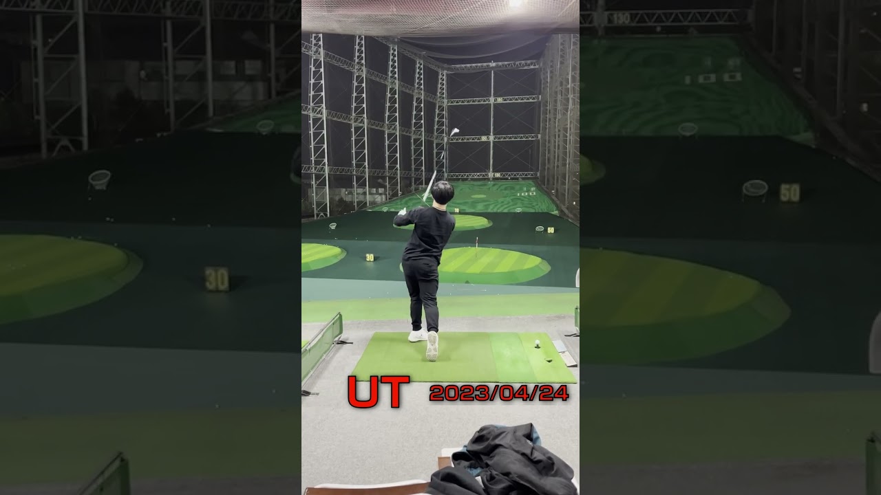 【二週間目】スライスが治りません！どうすりゃええんや！ #アイアン #ゴルフ #タイガーウッズ #ドライバー #練習 #ユーティリティ #初心者 #shorts