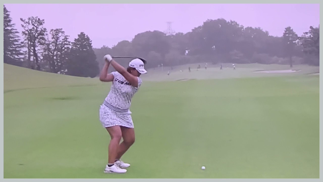 【ゴルフ】 鈴木愛　スイング