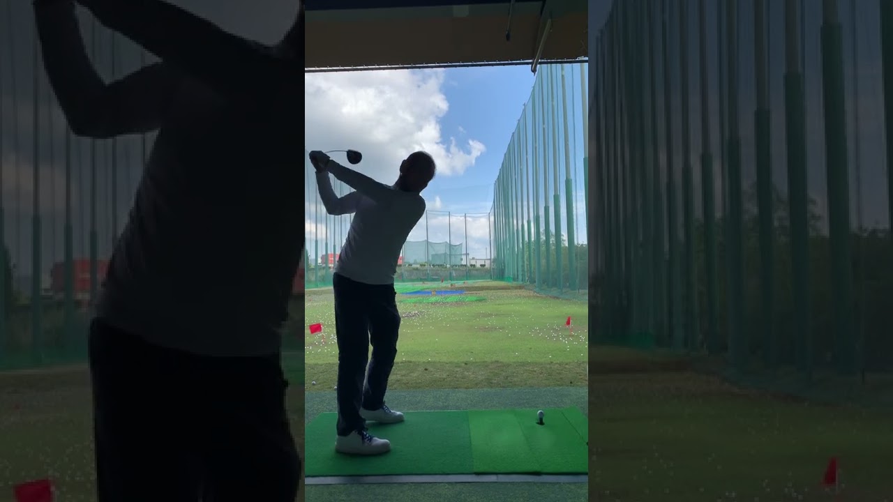 ドライバー…試行錯誤　200球はドライバー打ったww 教えて、松森彩夏プロww