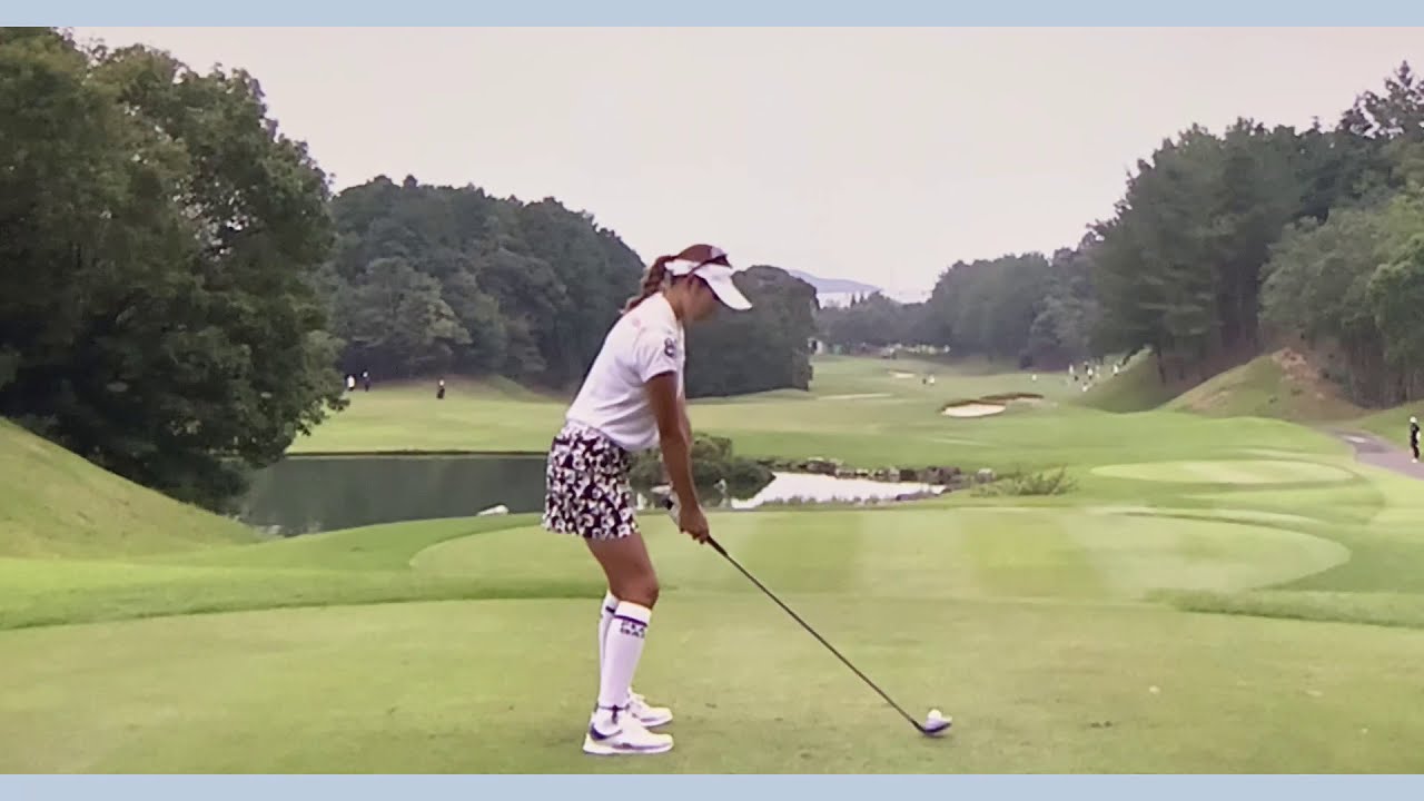 【ゴルフ】 原英莉花　スイング