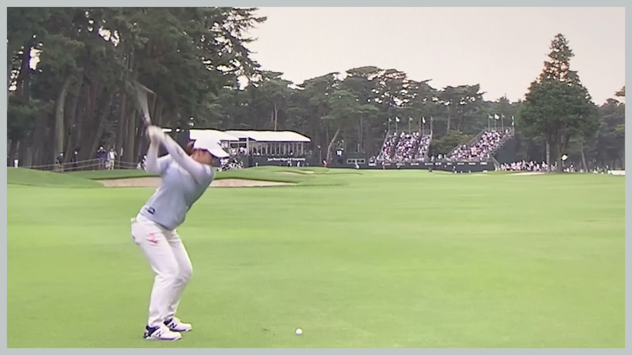 【ゴルフ】 西郷真央　スイング