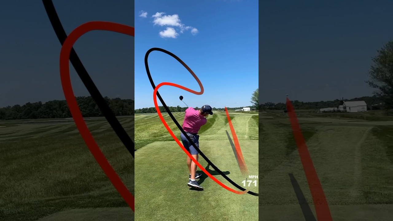Bryson DeChambeau golf swing on Shot Tracer app 🔥
