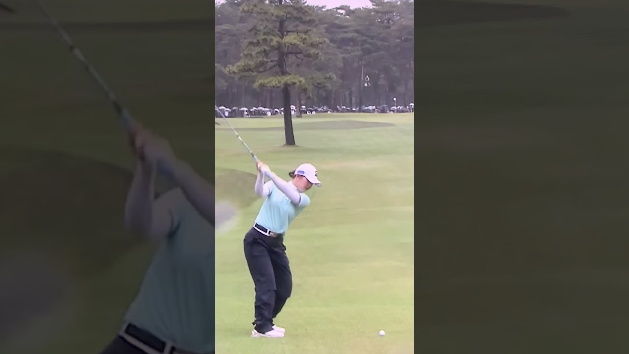 祝優勝【ゴルフ】 吉田優利　スイング