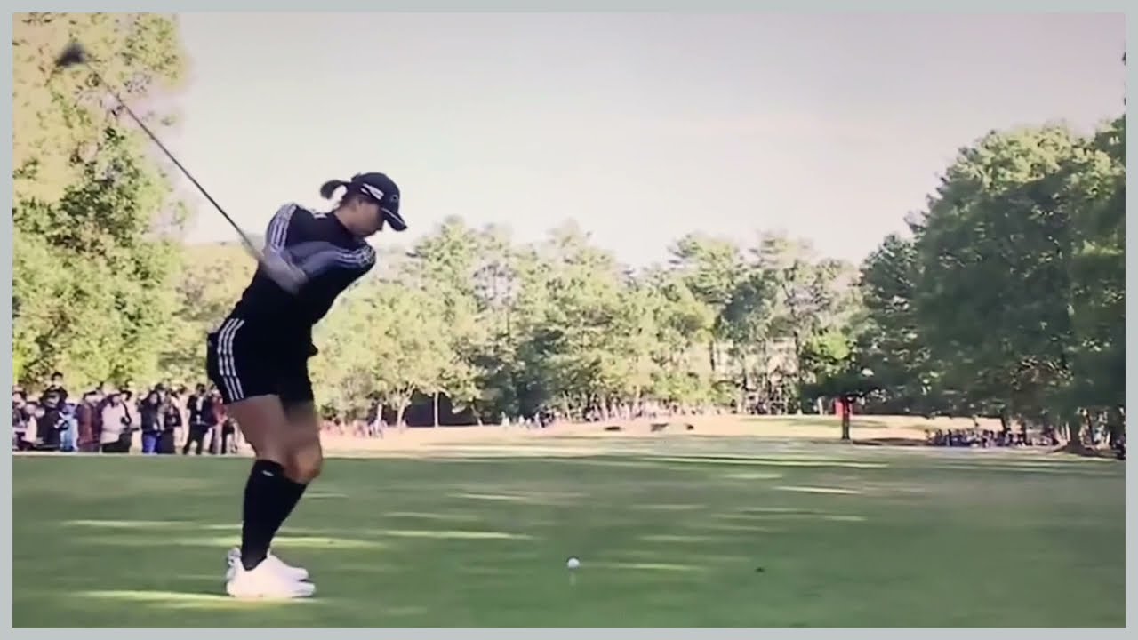 【ゴルフ】 渋野日向子　スイング