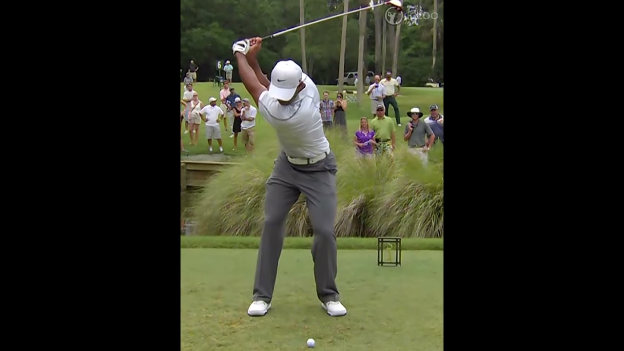 全盛期のタイガーウッズ、ウッドスイング（チャンネル登録すると素晴らしい映像がもっと早くみられます。）