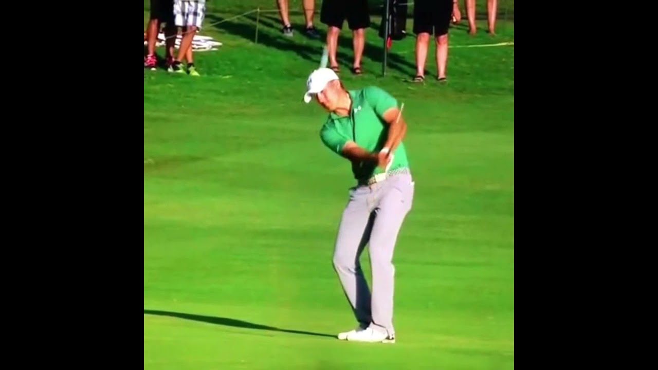 Jordan Spieth Half Pitch Shot - The First Milestone In Our Teaching