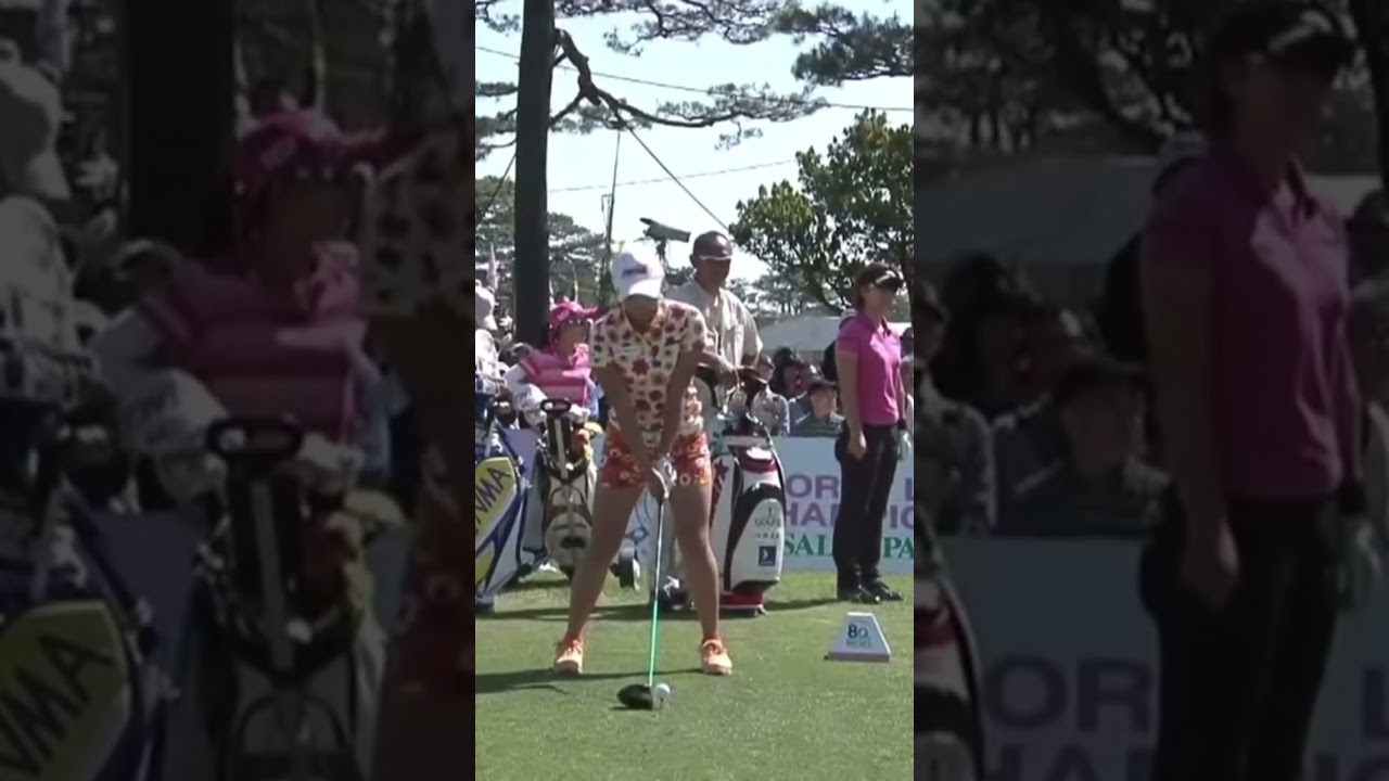 イボミプロ✨25歳の時のドライバーショット✨#イボミ #golf  #ゴルフスイング  #ドライバーショット