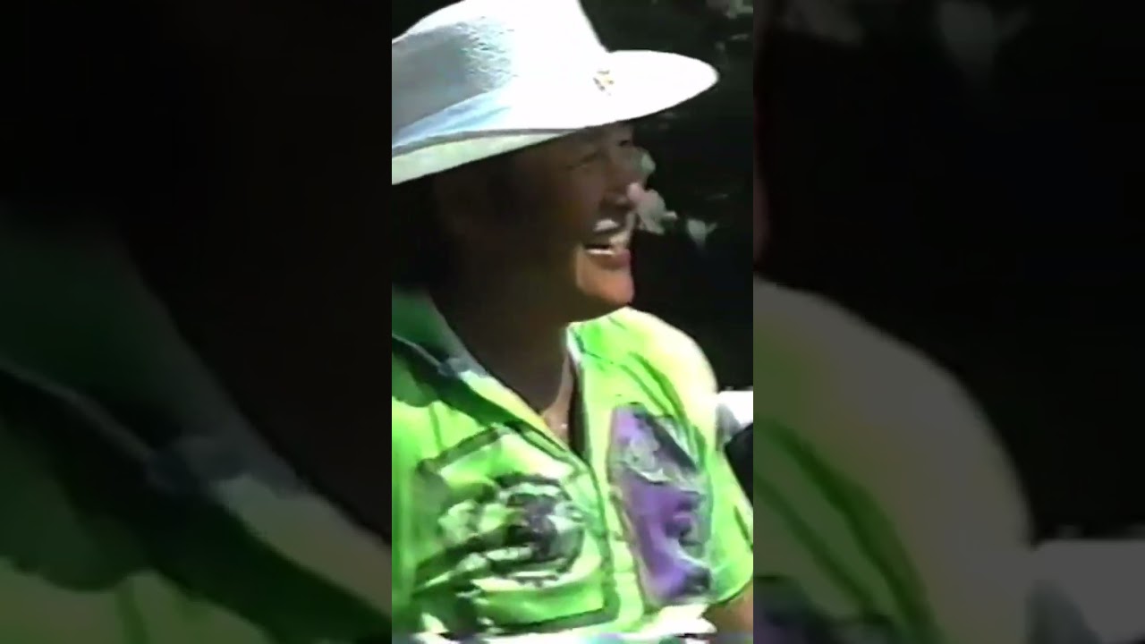 97年（50歳 ）のジャンボ尾崎プロのドライバーショット✨#golf #ゴルフスイング #ジャンボ尾崎