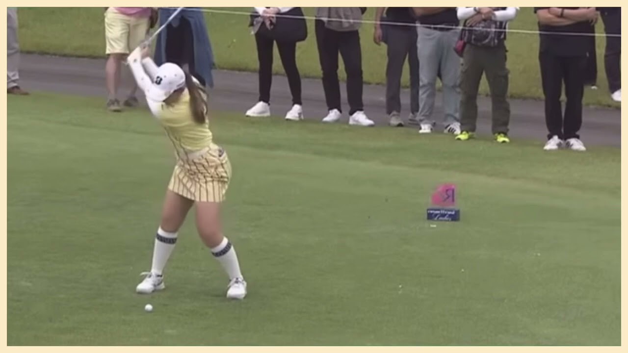 【ゴルフ】 吉田優利　スイング