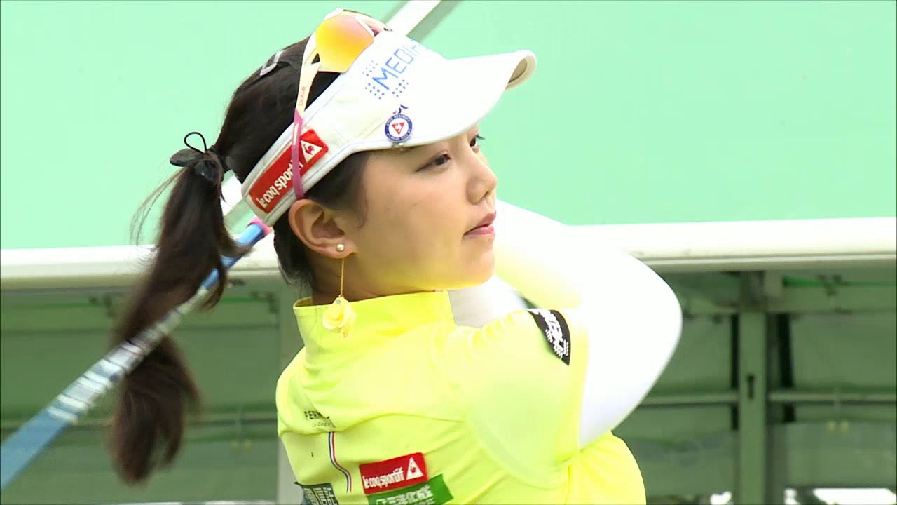 golf swing セキユウティン Yuting Seki 石昱婷 スマイル(＾＾)超簡単1日1回上達への近道！！