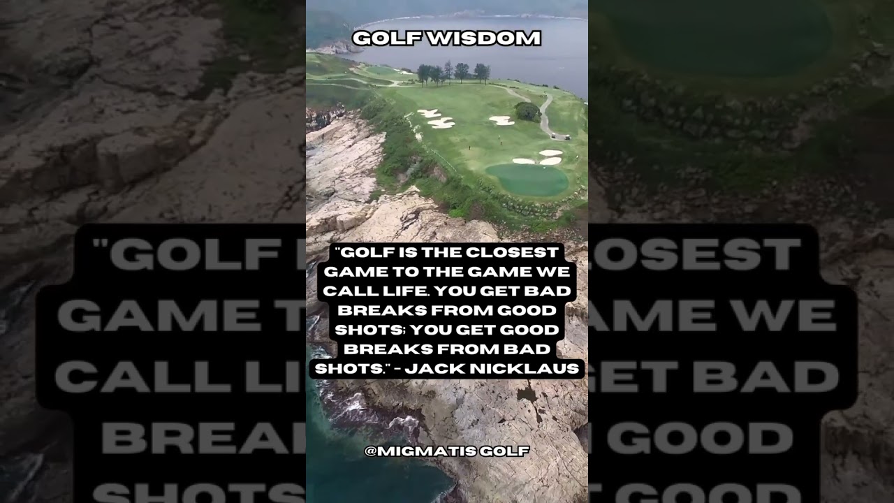 Jack Nicklaus GOLF WISDOM