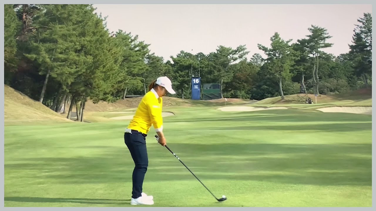 【ゴルフ】 西郷真央　スイング