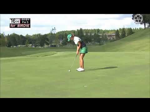 松森彩夏　Ayaka Matsumori　プロ4年目でツアー初優勝のチャンスを引き寄せる。後編　（2016.10　静岡にて）