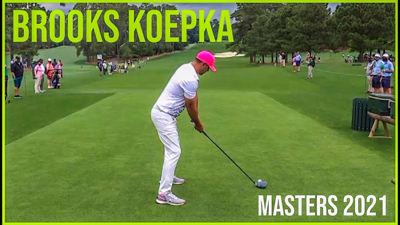 Watch Brooks Koepka Best Swings & Slow Motion From Masters 2021