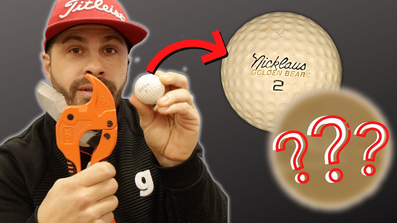 WHAT’S INSIDE JACK NICKLAUS GOLF BALL? 🤔